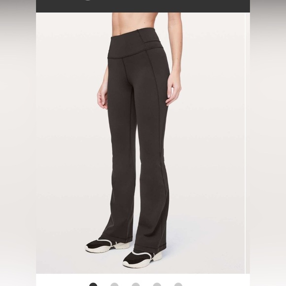 Lululemon Groove Pant Flare *Full-On Luxtreme 32" SZ 6 - Picture 1 of 7